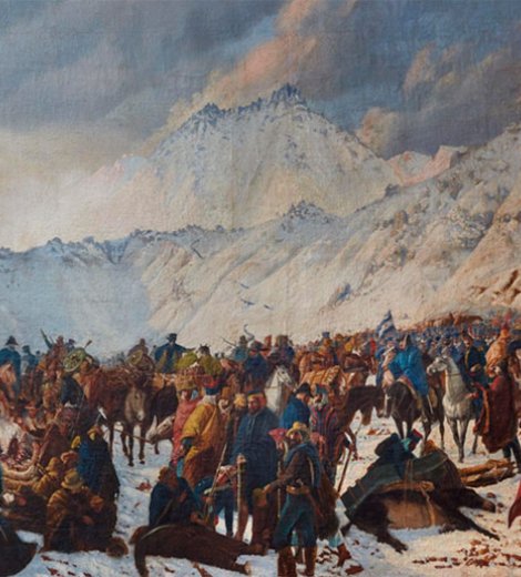 El paso de Los Andes en 1817