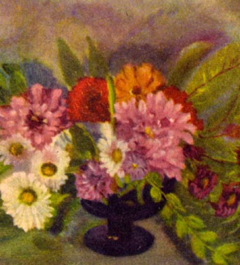 Florero con flores