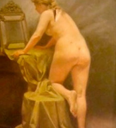 Desnudo frente al espejo