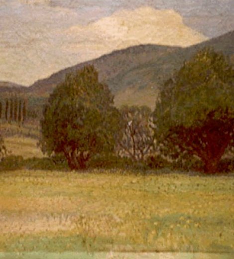 Paisaje de Río Ceballos, Córdoba – Oleo sobre tela – 1925
