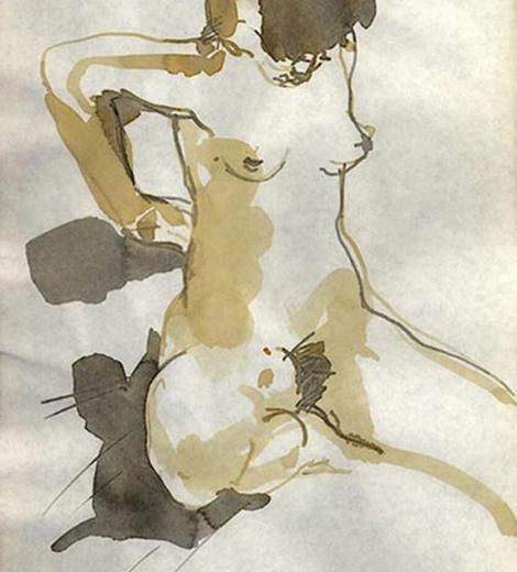Boceto de desnudo