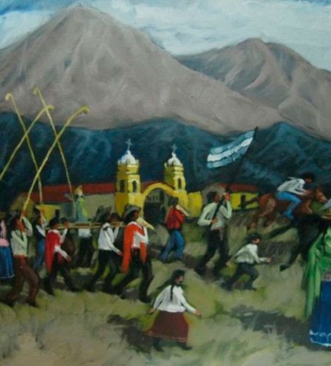 Fiesta de La Candelaria en Molinos, Salta