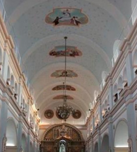 Cielorraso de la Iglesia Nuestra Señora de La Meced de Corrientes