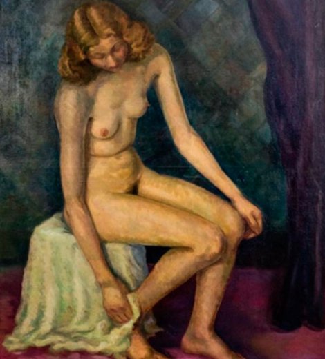 Desnudo, la Paloma