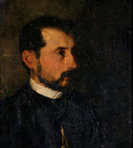Retrato de Fernández Villanueva, pintado por Emilio Caraffa