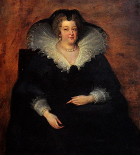 Catalina de Medicis, copia del original de Rubens