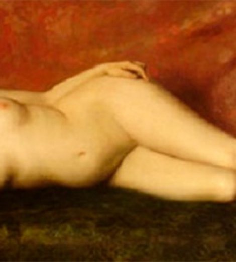 Desnudo de mujer oriental
