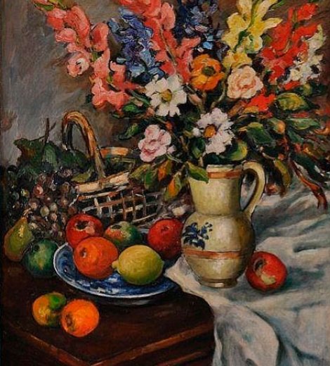 Flores y frutas