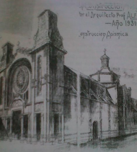 Proyecto de la Iglesia de Santo Domingo