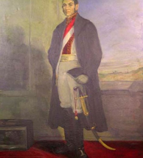 Don José de San Martin en Lima
