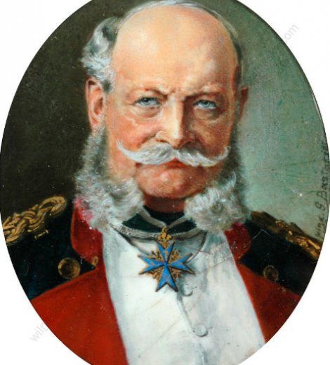 Retrato del Kaiser Wilhelm I