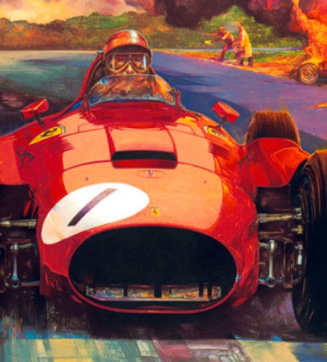 Fangio en Silverstone