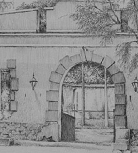Viejo edificio de la Isla Martín García