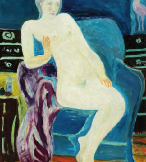 Desnudo en el sillón - 1980